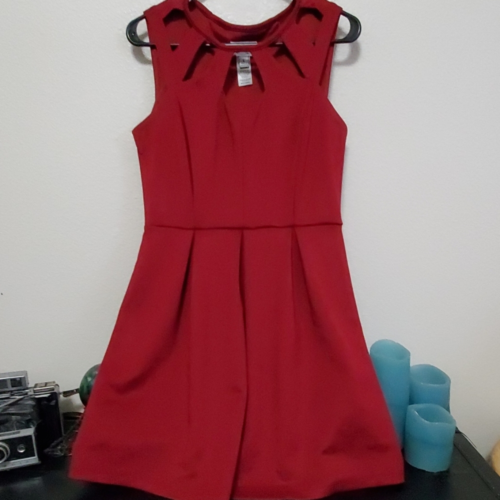 Red dress